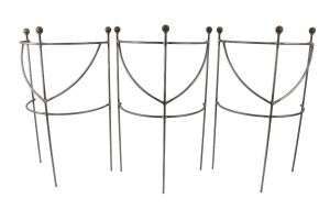 Staudenhalter halbrund