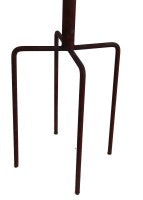 Gartenstecktisch stabil und massiv Metall Deko-Tisch Tischplatte Ø:41 cm, Höhe 59 cm, mit 4-fach Fuß Höhe 30 cm 70 cm / 41 cm
