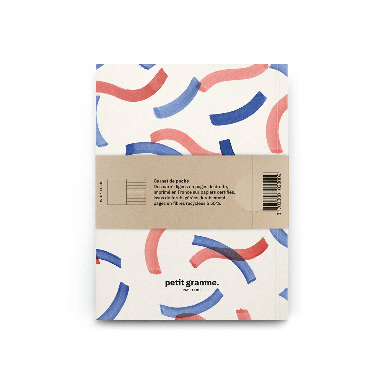 Petit Gramme - Splines Notizbuch im Taschenformat