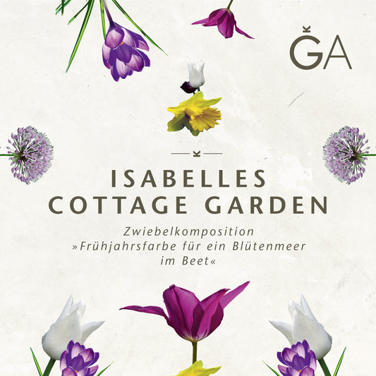 Isabelles Cottage Garten: Frühjahrsfarbe für ein Blütenmeer im Beet