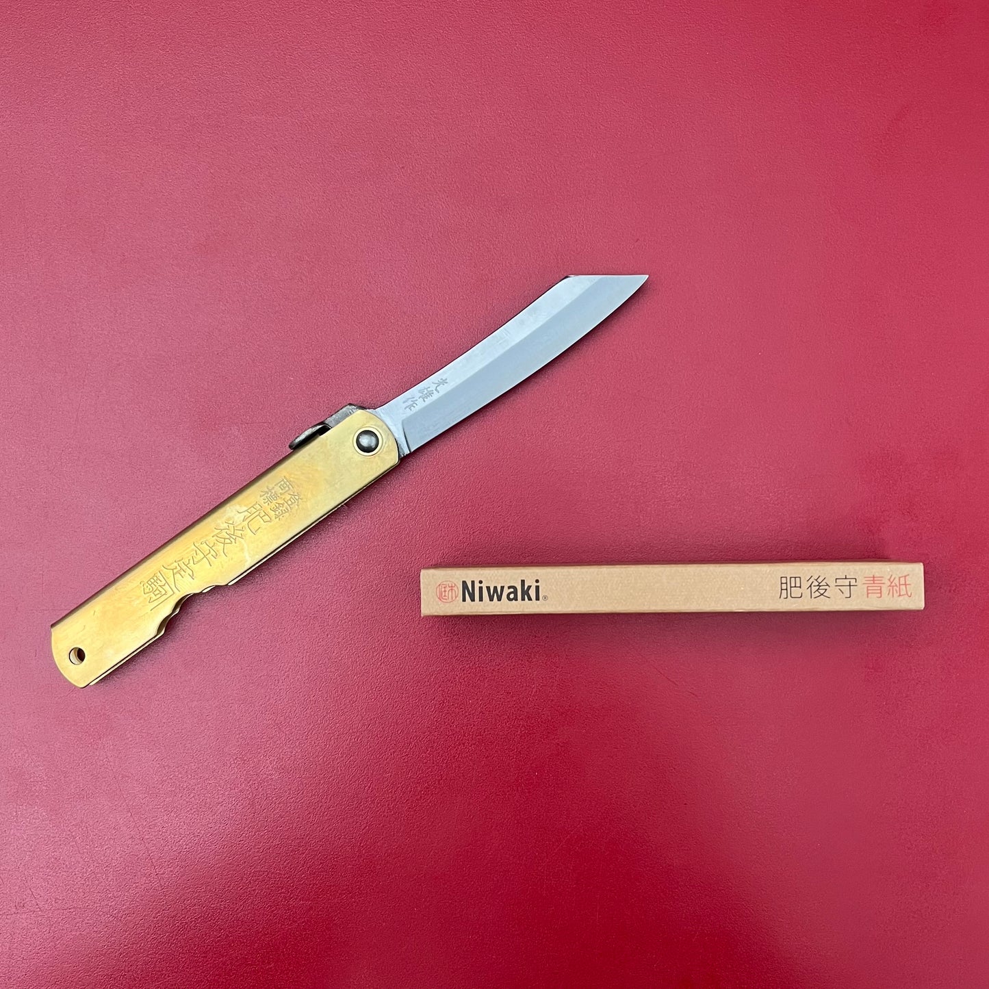 Niwaki Blue Steel Higonokami