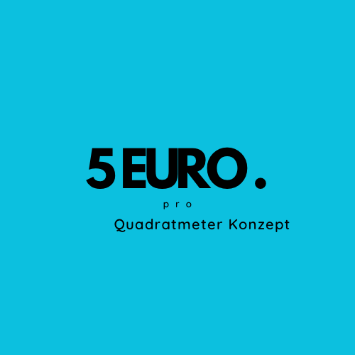 5 Euro pro Quadratmeter Konzept - Gartendesign