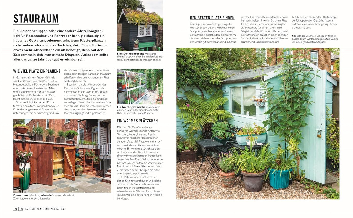 Das Magazin "Kleine Gärten optimal gestaltet" aus dem DK Verlag zeigt Schuppen, Terrassen und Pflanzen und bietet stilvolle Inspirationen und clevere Aufbewahrungsideen für den Stadtgarten, den kleinen Garten oder den Balkongarten.