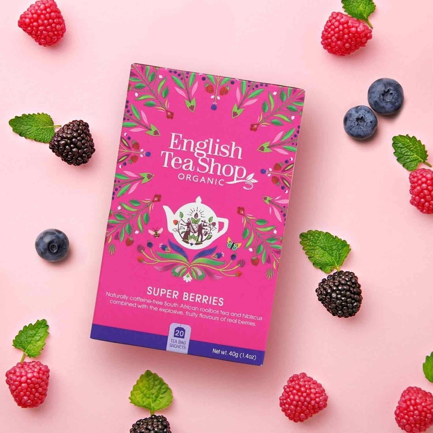English Tea Shop - Super Beeren, BIO, 20 Teebeutel