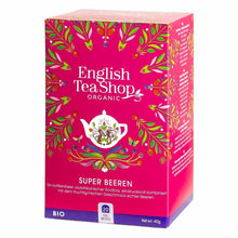 Lade das Bild in den Galerie-Viewer, English Tea Shop - Super Beeren, BIO, 20 Teebeutel
