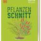 Das Buch „Gartenwissen Pflanzenschnitt“ von DK mit grünem Einband zeigt eine geschnittene Pflanze mit roten Blüten. Es bietet Schnittanleitungen und Tipps für Obstbäume und Zierpflanzen und enthält detaillierte Anleitungen für über 200 Pflanzen. DK-Logo oben links.