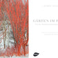 Das Cover von Gärten im Winter aus dem Verlag Eugen Ulmer zeigt leuchtend rote Äste von blattlosen Bäumen in einer verschneiten Landschaft, mit dem Titel und dem Verlag auf einem sauberen weißen Hintergrund.