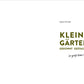 Das Buchcover mit Weißraum trägt den Titel „Kleine Gärten gekonnt gestalten“ von Katja Richter. Oben rechts prangt ein goldenes Ulmer Verlags-Emblem mit Blatt – perfekt für Garteninspirationen und Gestaltungsideen.