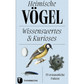 Ein Buchumschlag aus dem Thorbecke Verlag mit dem Titel "Heimische Vögel | Spannende Fakten und überraschende Rekorde aus der heimischen Vogelwelt", mit Abbildungen eines Vogels, eines Eies, eines Nestes und einer Feder.