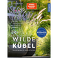 Das Buchcover von Wilde Kübel | Unkompliziert, naturnah, insektenfreundlich aus dem Kosmos Verlag zeigt eine Gartenszene mit Stauden in grauen Töpfen, Spiegel-Bestseller-Plakette und Gestaltungsideen für pflegeleichte Balkon- & Terrassenbepflanzung.