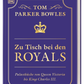 Buchcover von „Zu Tisch bei den Royals“ vom DK Verlag, in Lila mit goldenem Text, einem Kronensymbol und dem Untertitel „Palastküche von Queen Victoria bis King Charles III – eine Hommage an die königliche Küche“.