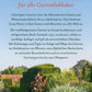 Das Buchcover zeigt einen blauen Himmel und einen üppig grünen Garten. Der deutsche Text wirbt für "Der wohltemperierte Garten" von Dr. Isabelle Van Groeningen und bietet praktische Tipps zur Gartenpflege für alle Gartenliebhaber.