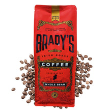 Lade das Bild in den Galerie-Viewer, Brady&#39;s Coffee Company - Brady&#39;s Espresso Blend Coffee 1 kg Beutel (ganze Bohne)
