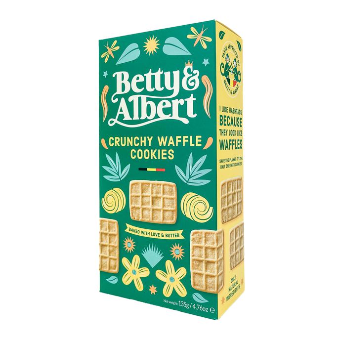 Betty & Albert - Belgische knusprige Waffelkekse