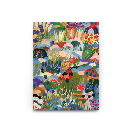 Das Petit Gramme - Luxcolor Taschenbuch von Petit Gramme ist ein Notizbuch mit einem lebendigen, floral illustrierten Einband auf weißer und stabiler Fadenheftung, konzipiert als nachhaltiges Notizbuch für den dauerhaften Gebrauch.