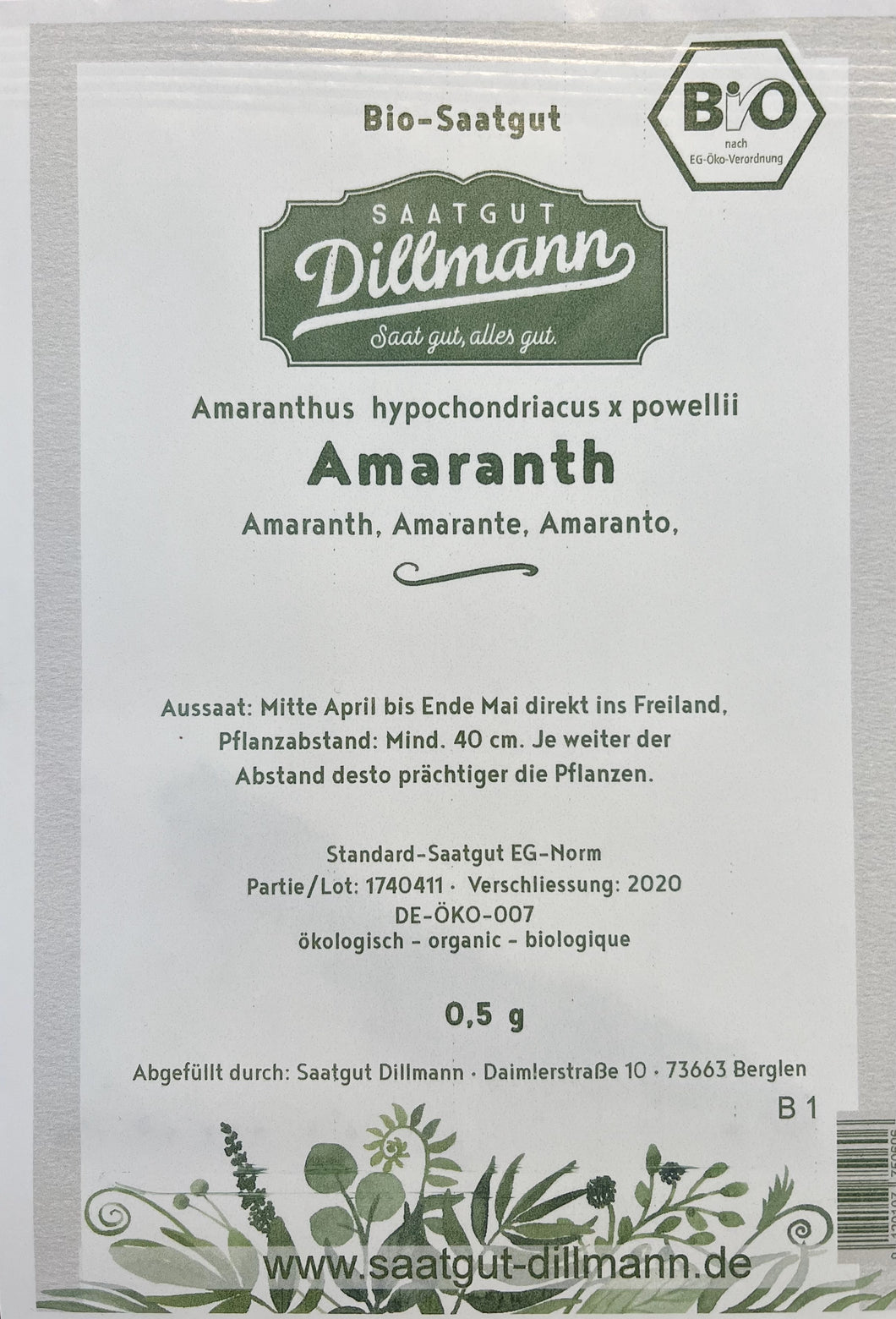 Amaranth - Bio