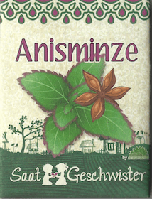 Saatgut - Anisminze - Königliche Gartenakademie