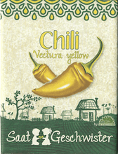 Lade das Bild in den Galerie-Viewer, Saatgut - Chili  Vectura Yellow - Königliche Gartenakademie

