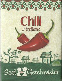 Saatgut - Chili  Fireflame - Königliche Gartenakademie