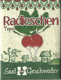 Saatgut - Radieschen - Bio - Königliche Gartenakademie