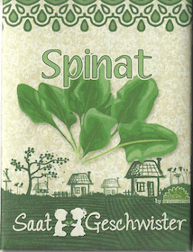 Saatgut - Spinat - Bio - Königliche Gartenakademie