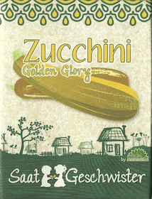 Saatgut - Zucchini Golden Glory - Königliche Gartenakademie
