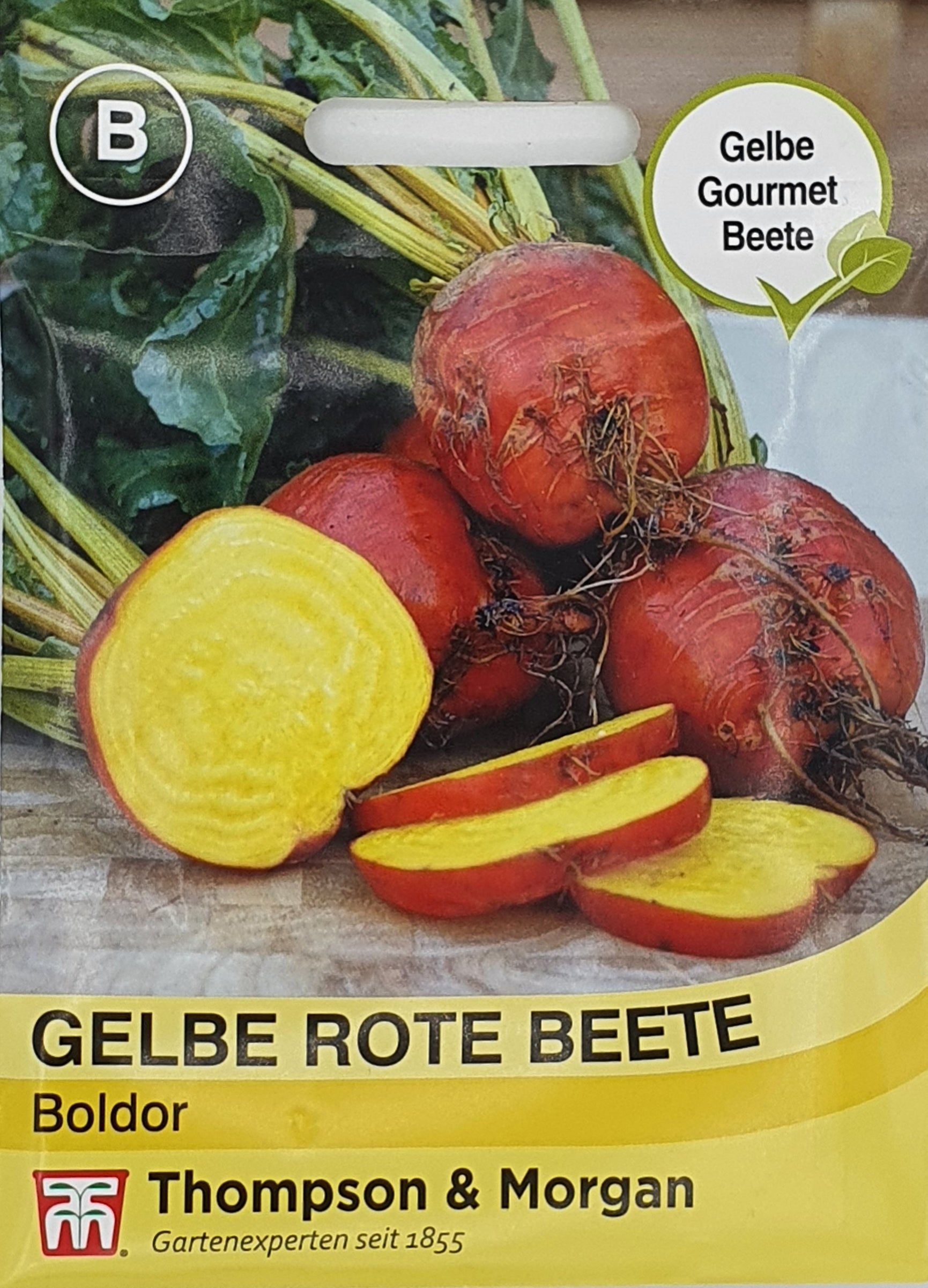Gelbe Rote Beete Boldor - Königliche Gartenakademie