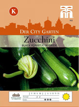Lade das Bild in den Galerie-Viewer, Zucchini Black Forest F1 Hybride - Königliche Gartenakademie
