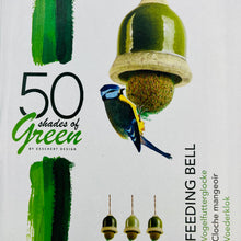 Lade das Bild in den Galerie-Viewer, Vogelfutterglocke 50 shades of Green

