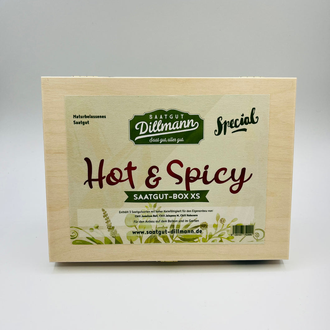 Hot & Spicy Saatgut-Box XS