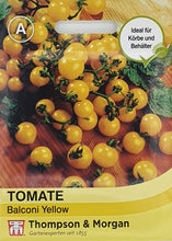 Lade das Bild in den Galerie-Viewer, Tomate Balconi Yellow - Königliche Gartenakademie
